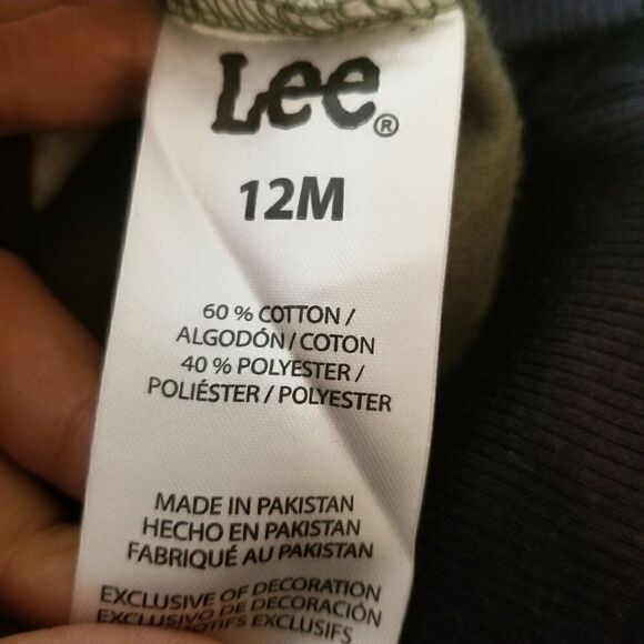 Lee Boy's 3 Piece Set  Hoodie, Tee & Joggers (12M) - Picture 6 of 8